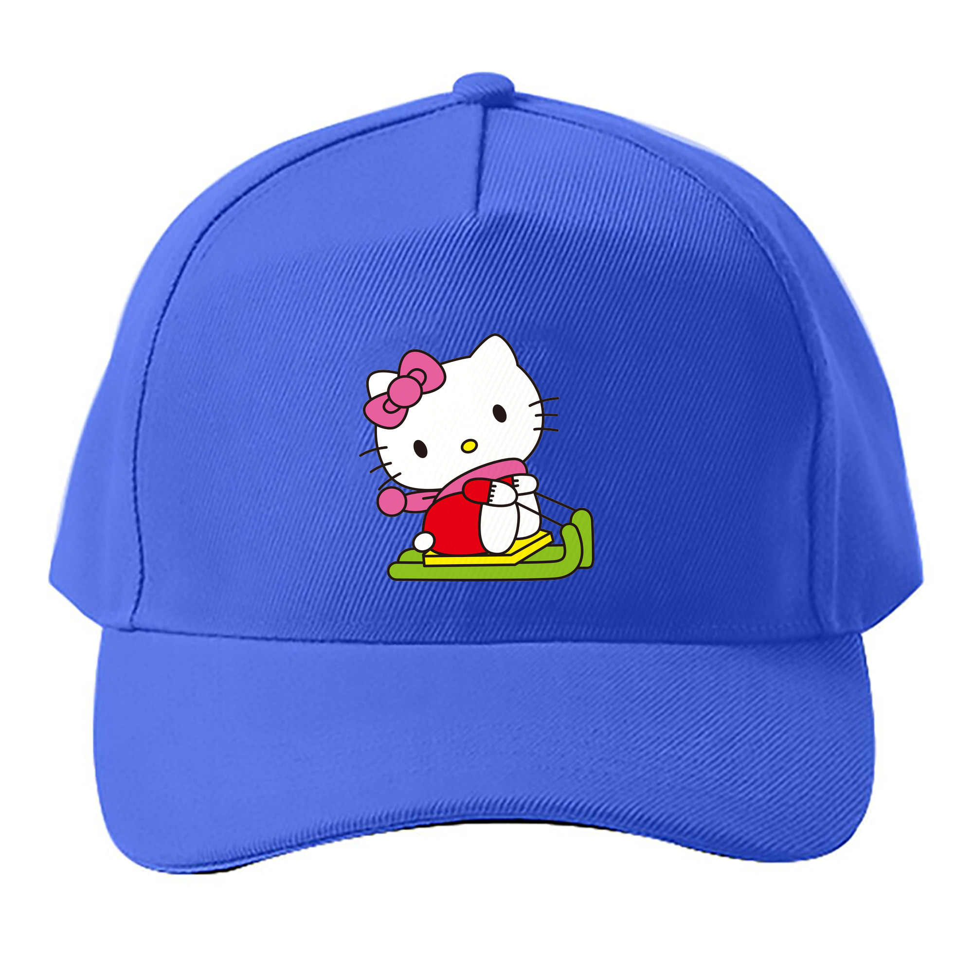 （画像用） Hello Kitty ハローキティ ベースボールキャップ 綿100％ 男女兼用 帽子 スポーツ